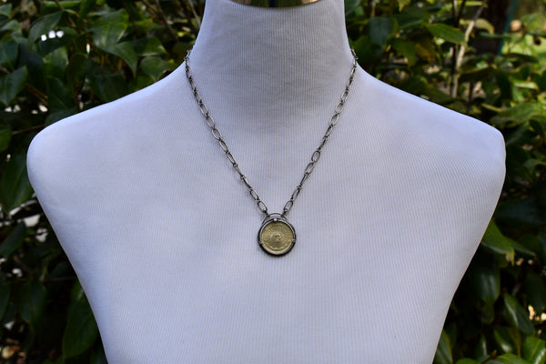 Sun Coin "Shine On" Necklace